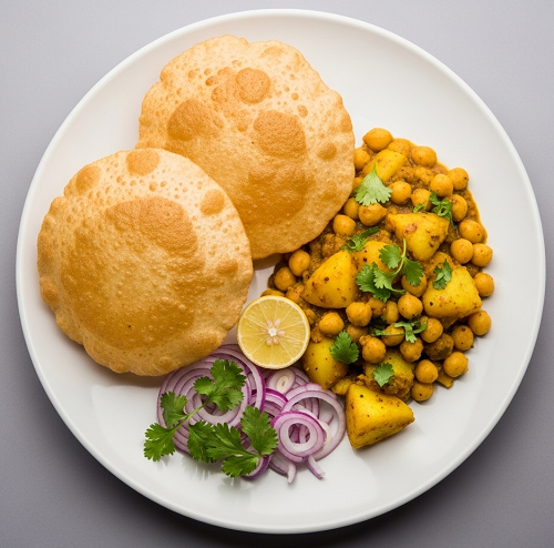 Aloo Channa Poori 
