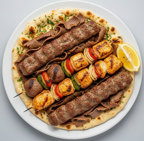 Special Mixed King Kebab 